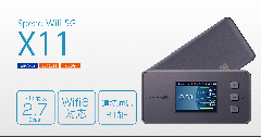 ★最新WIMAX2+ 5G speed　Wi-Fi　5G　X11登場!ギガ無制限、使い放題★　6ヶ月プラン+購入月無料
